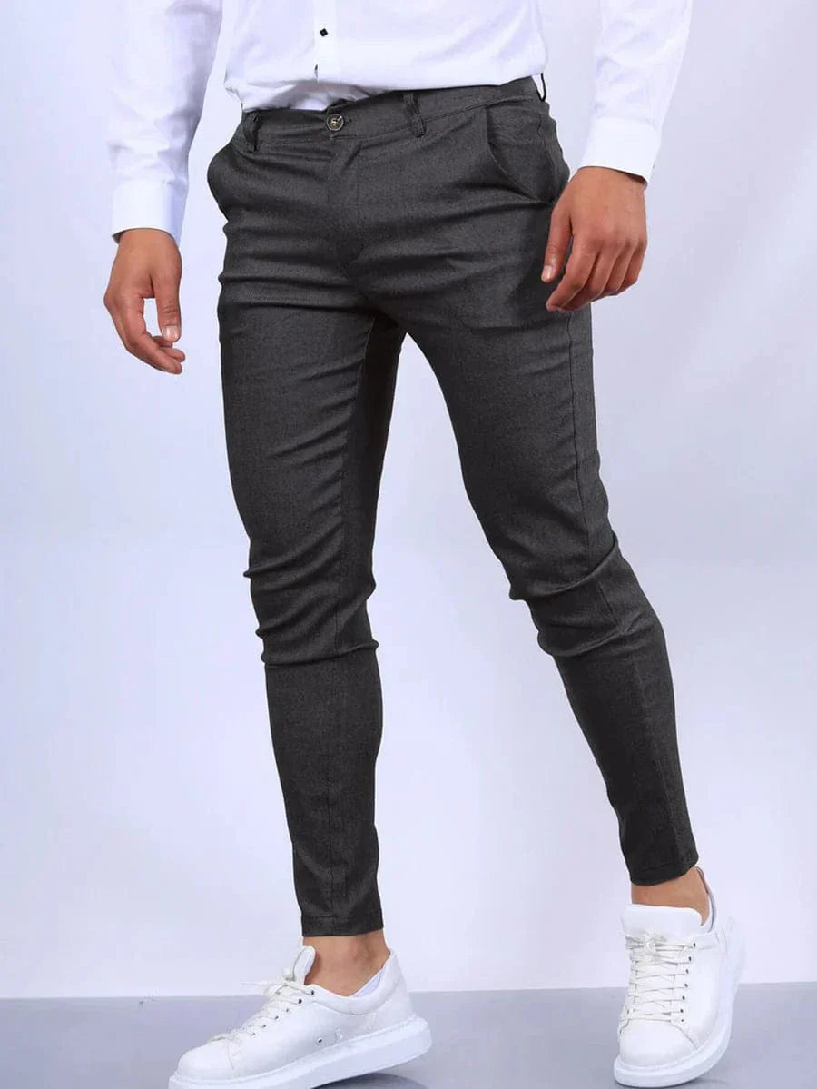 VanLaarHaarlem® | Elegante Rekbare Pantalon