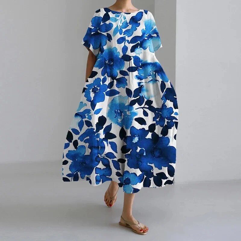 Amelia | Bohemien bloemenjurk