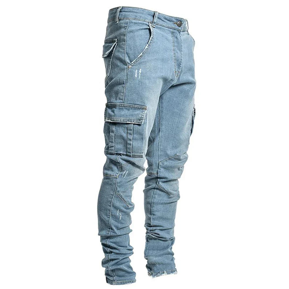 VanLaarHaarlem® | Cargo Street Elastic Jeans