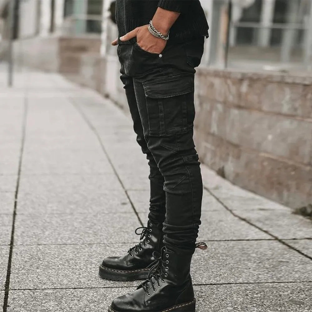 VanLaarHaarlem® | Cargo Street Elastic Jeans
