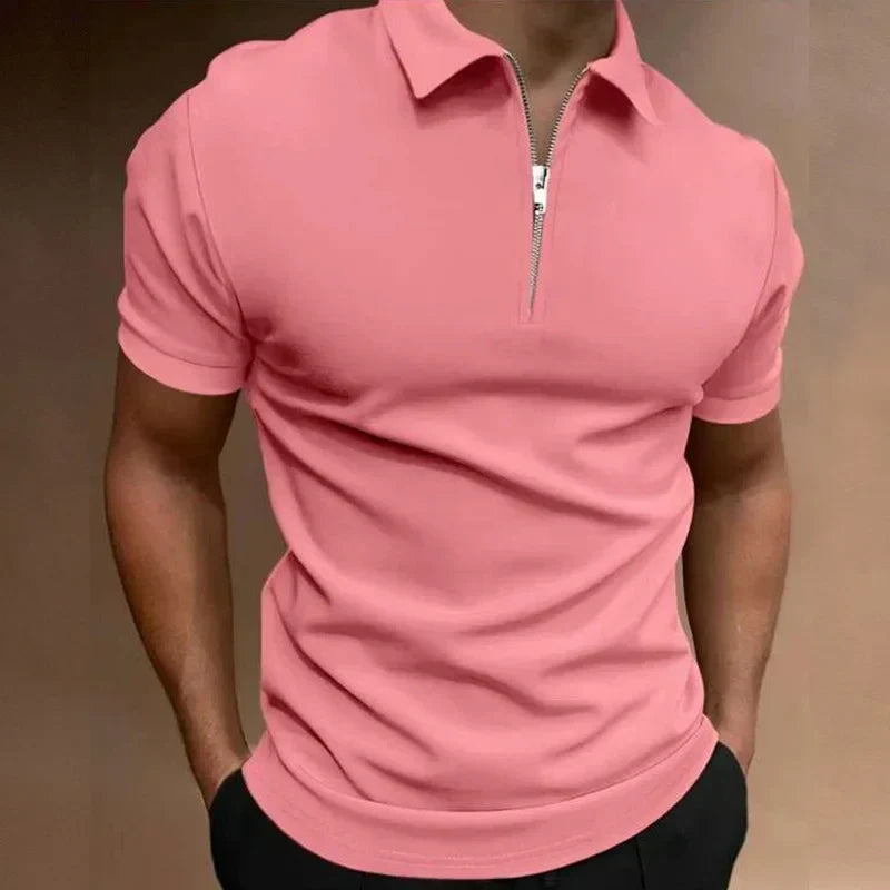 VanLaarHaarlem® | Klassieke Rits Polo Shirt
