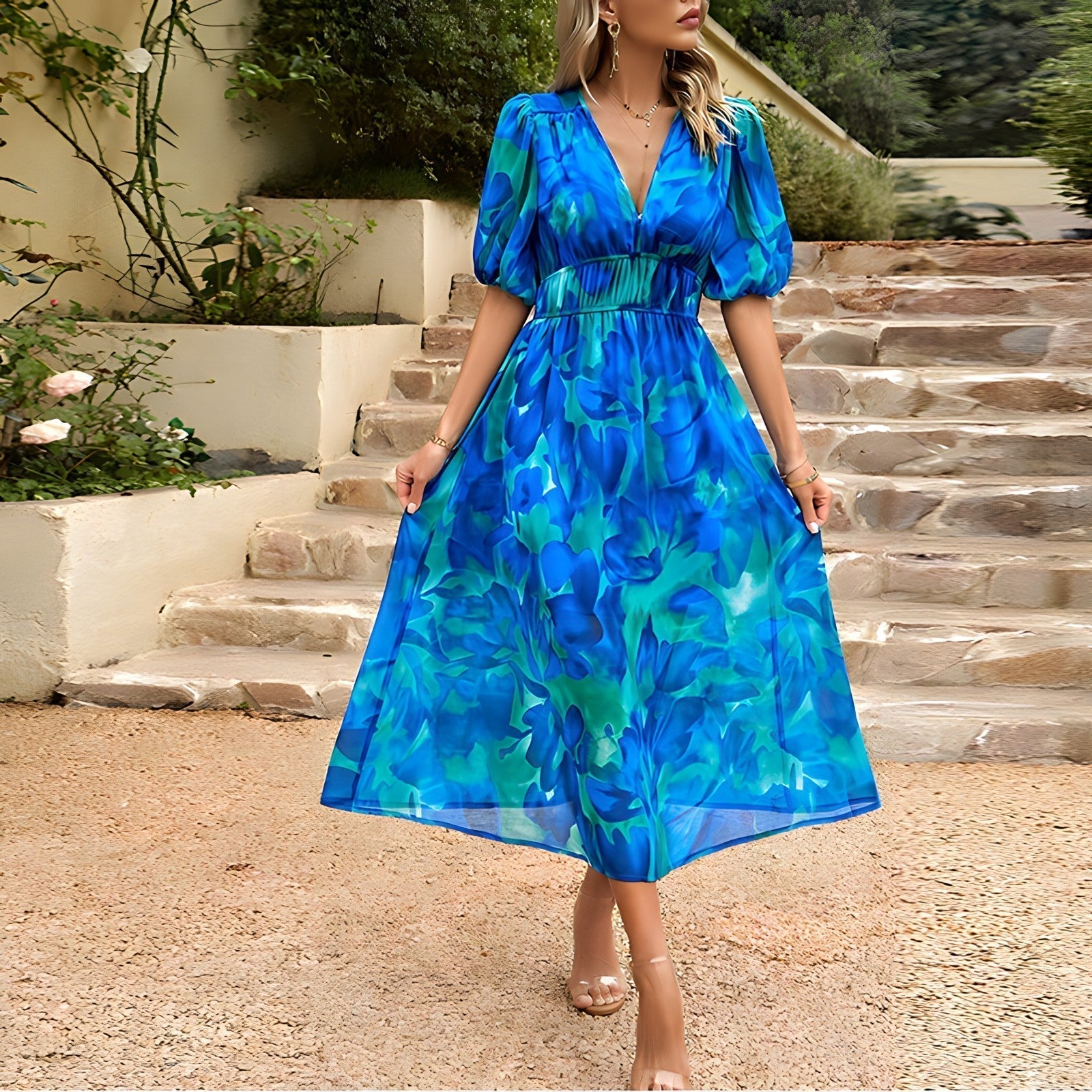 Chantal™ | Charmante jurk met V-hals
