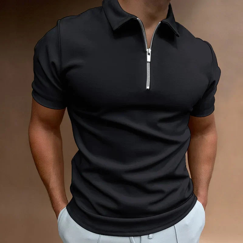 VanLaarHaarlem® | Klassieke Rits Polo Shirt