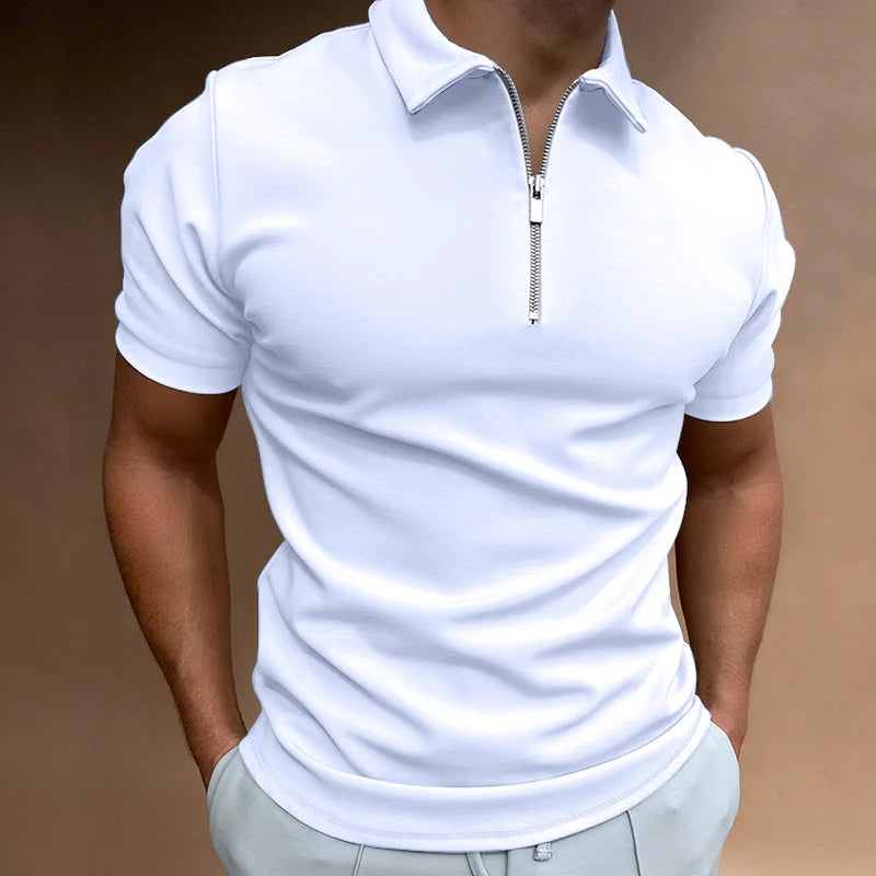 VanLaarHaarlem® | Klassieke Rits Polo Shirt
