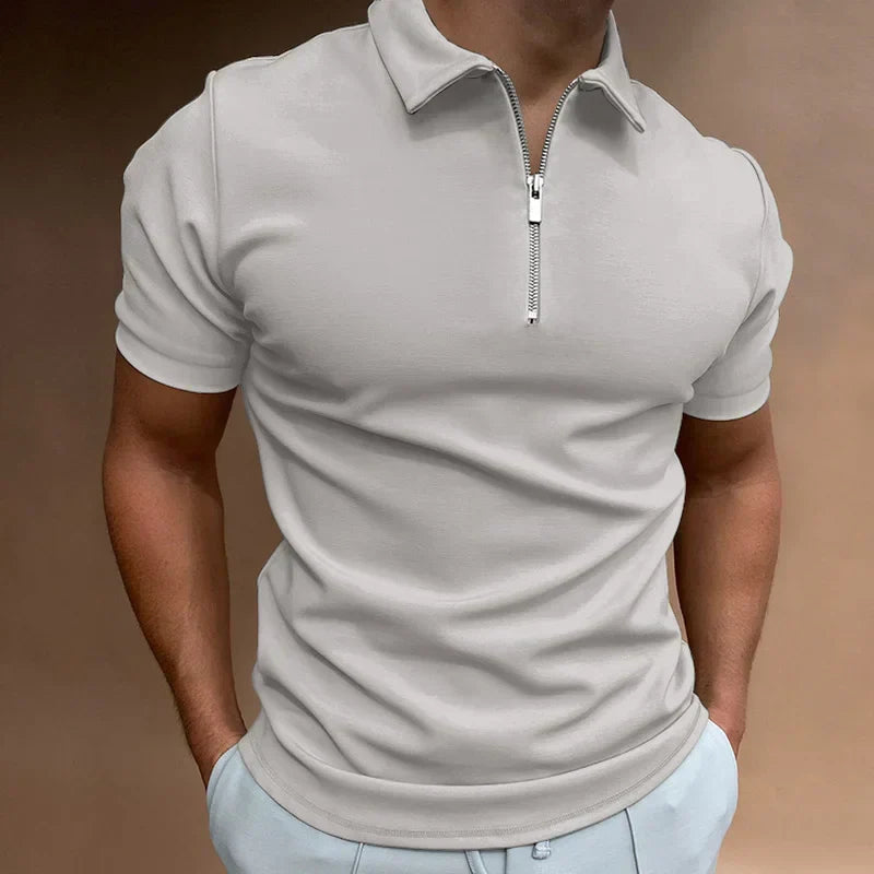 VanLaarHaarlem® | Klassieke Rits Polo Shirt
