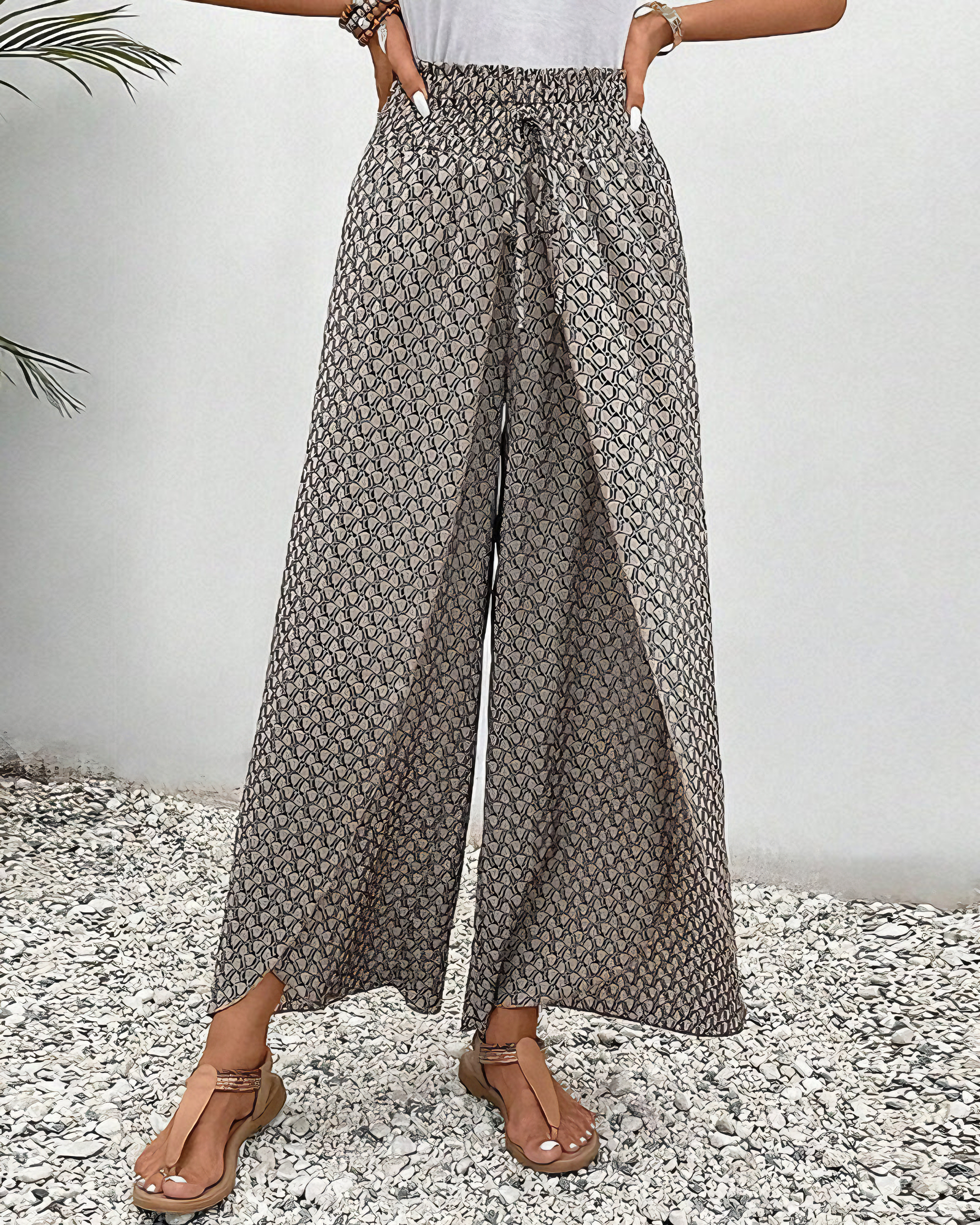 Tineke™ | Comfortabele Broek met Wijde Pijpen