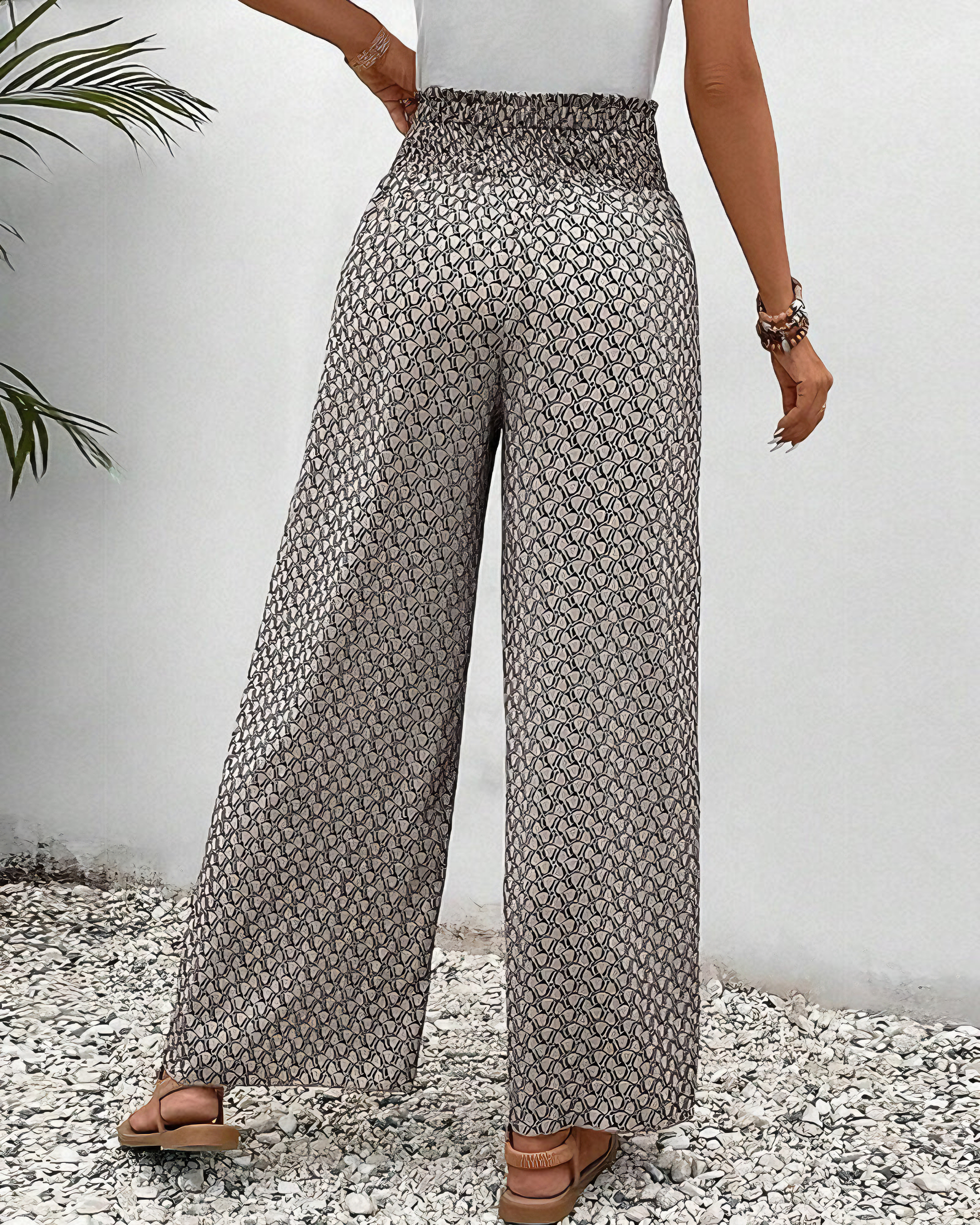 Tineke™ | Comfortabele Broek met Wijde Pijpen
