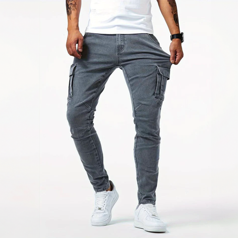 VanLaarHaarlem® | Stretchy Cargo Jeans