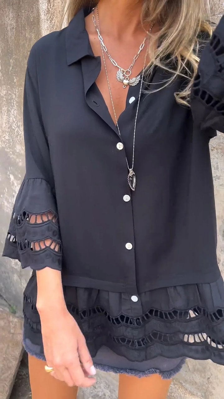 Miranda™ | Elegante Ibiza-style blouse