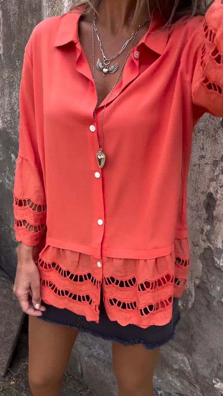 Miranda™ | Elegante Ibiza-style blouse