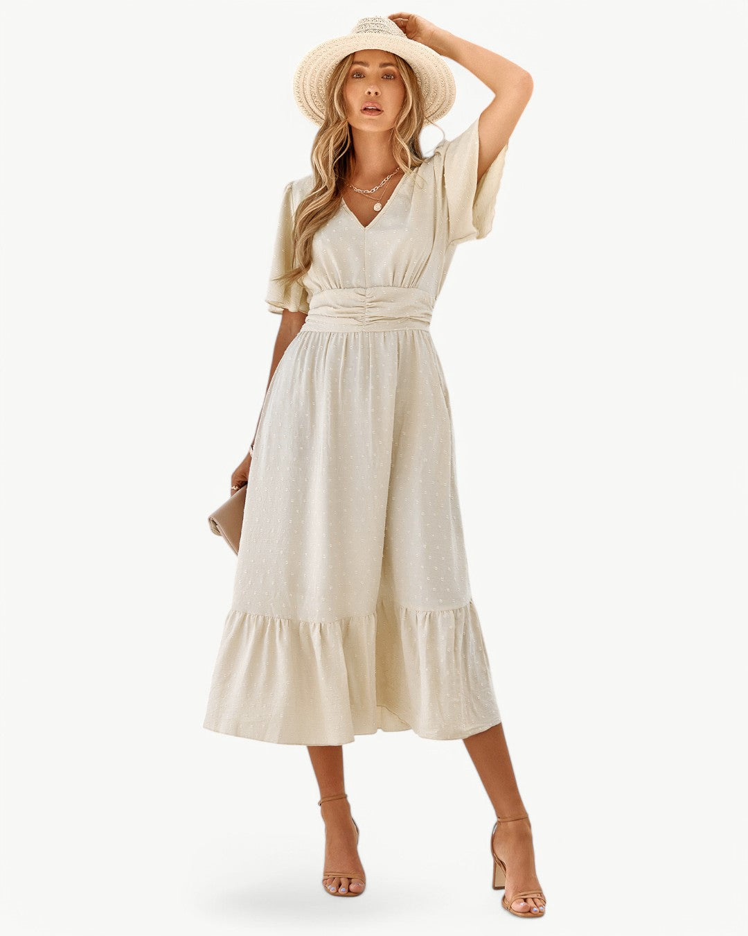 Sofie™ | Elegante V-hals Jurk