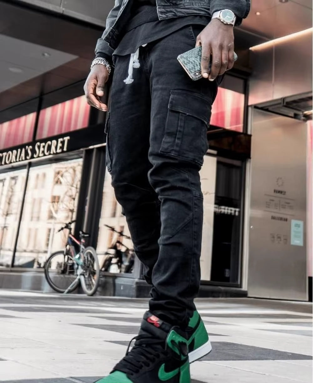 VanLaarHaarlem® | Cargo Street Elastic Jeans
