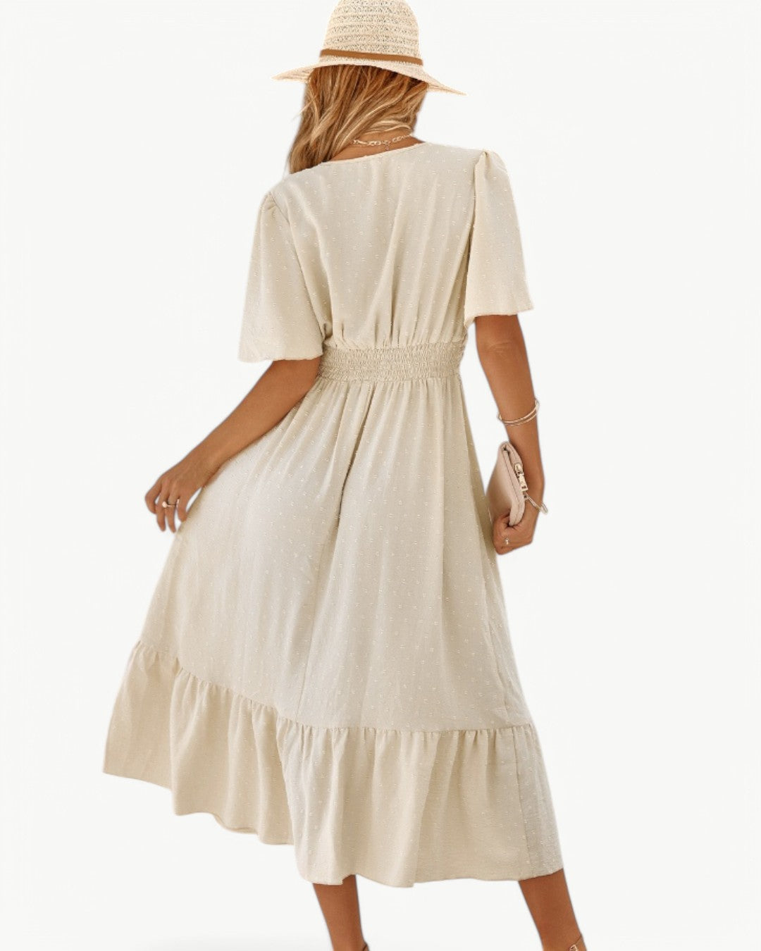 Sofie™ | Elegante V-hals Jurk