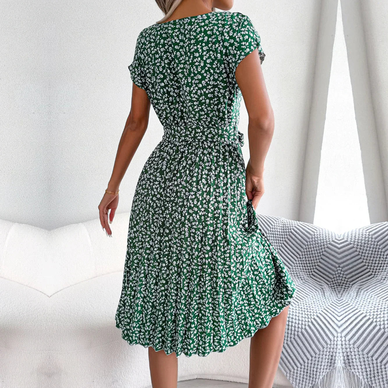 Saskia™ | Elegante Bloemenjurk
