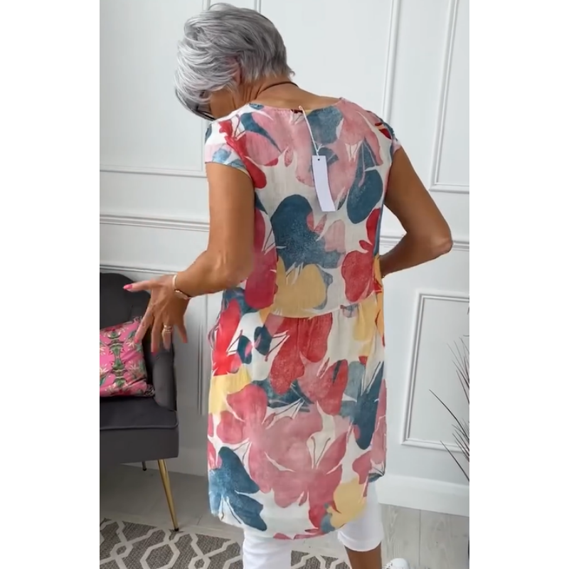 Mathilde™ | Jurk met ronde hals