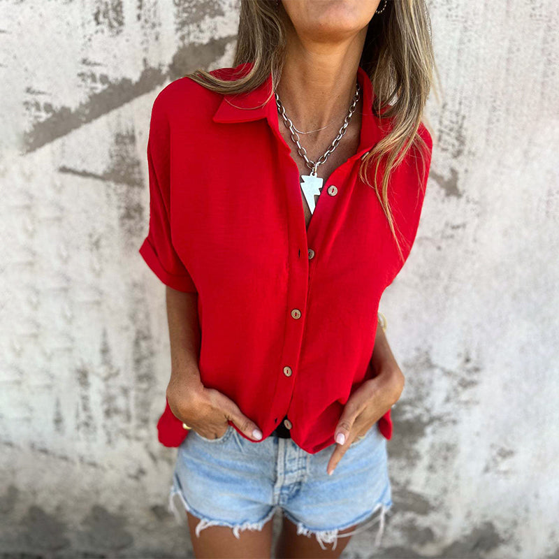 Ans™ | Casual overhemd blouse