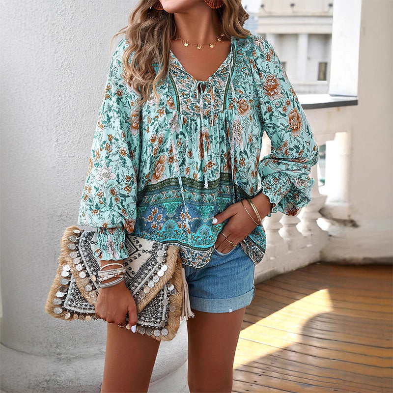 Anita™ | Elegante Ibiza-style blouse