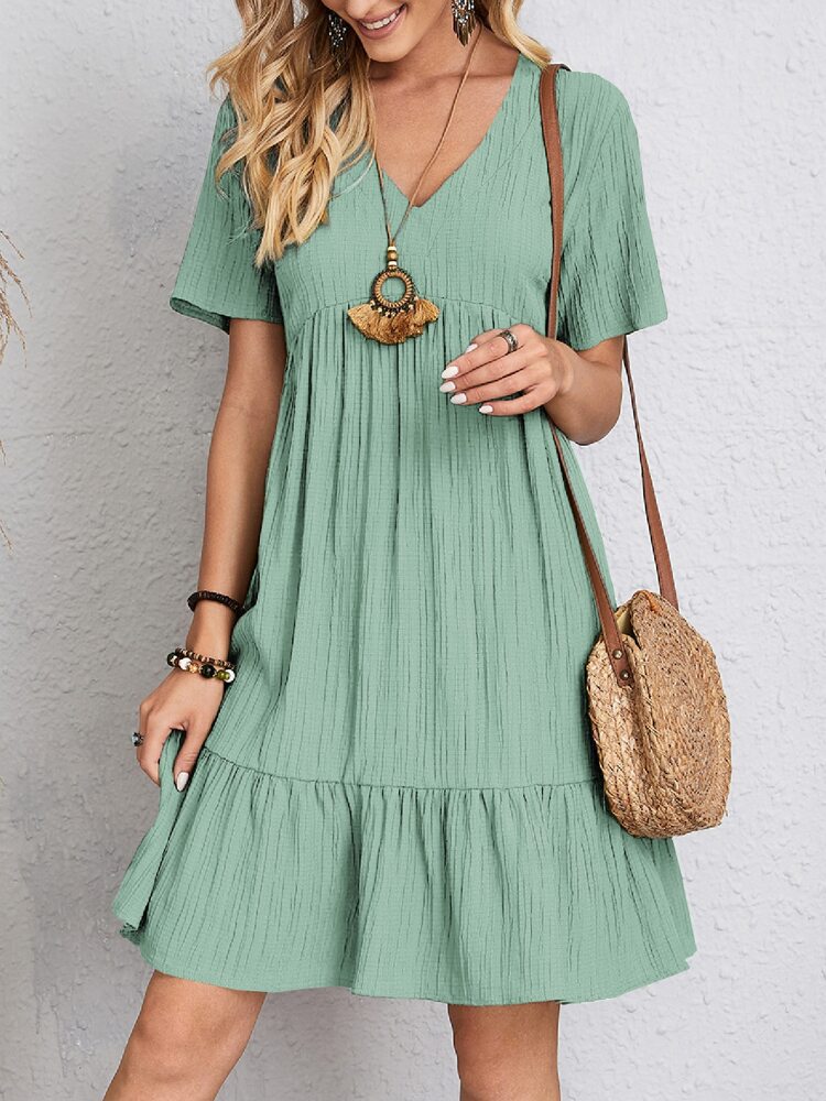 Annemarie™ - Elegante Jurk met Buikbedekking